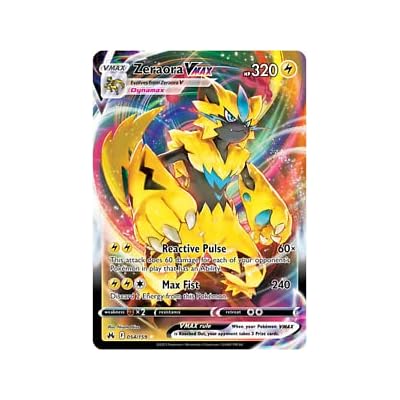 Pokemon Zeraora VMAX 054159 Crown Zenith Ultra Rare India | Ubuy